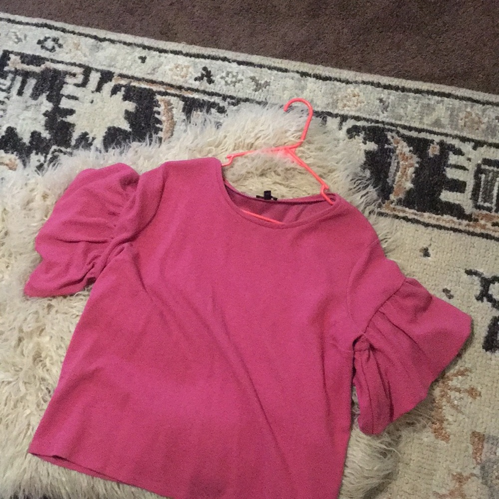 Pink blouse